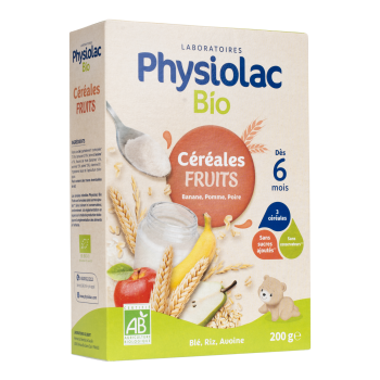 Physiolac Bio Getreidefr&uuml;chte ab 6 Monaten Gilbert - 200 g Packung