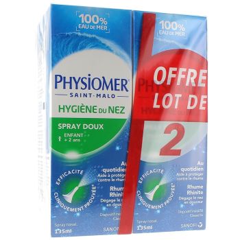 Physiomer Nasenhygiene - 2er Pack Spray à 135 ml