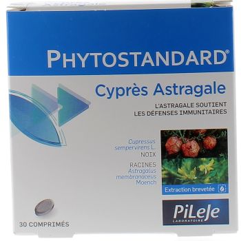Phytostandard von Zypressen-Astragalus Pileje - Packung mit 30 Tabletten