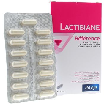 Lactibiane Referenz Mikrobiota Kapseln Pileje - Packung mit 30 Kapseln