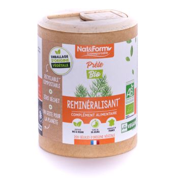 Bio-Eisenkraut Ecoresponsable Nat&Form - Dose von 200 Kapseln