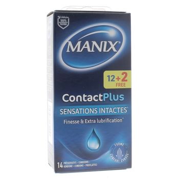 Kontakt Plus Manix - 12er Pack + 2 gratis