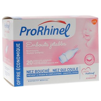 ProRhinel weiche Einwegspitzen - Packung mit 20 Spitzen
