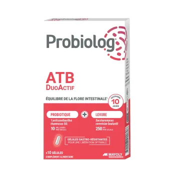 Probiolog ATB DuoACtif Mayoly Spindler - Packung mit 10 Kapseln