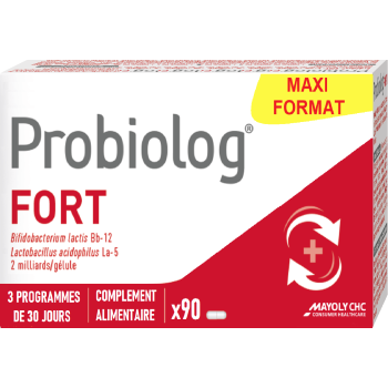 Probiolog Fort Mayoly Spindler - Packung mit 90 Kapseln