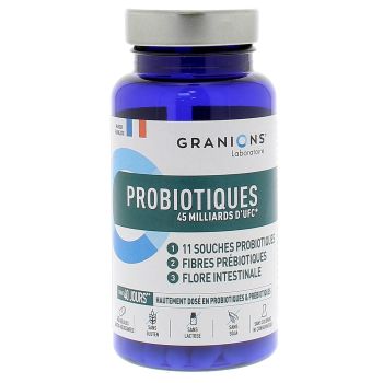 Probiotika 45 Milliarden KBE Granions - Packung mit 40 magensaftresistenten Kapseln