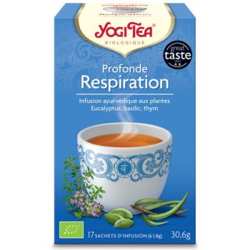 Tiefe Atmung BIO Yogi Tea - Schachtel mit 17 Beuteln