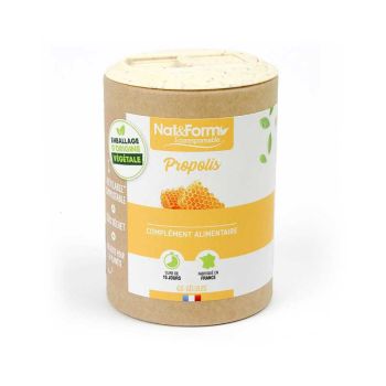 Propolis Ecoresponsable Nat&Form - Dose von 60 Kapseln