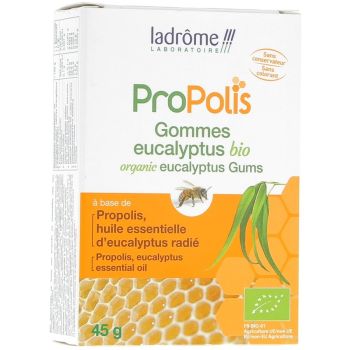 Propolis Gummis Eukalyptus bio Ladrôme - Dose von 45 g