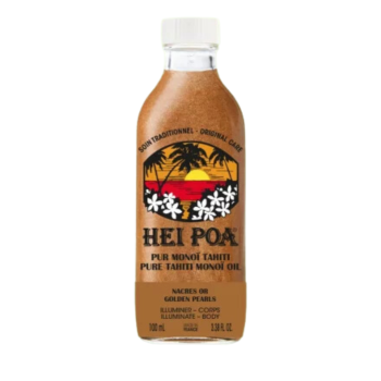 Reines Monoï Tiaré Perlen Gold Hei Poa - Flasche 100ml