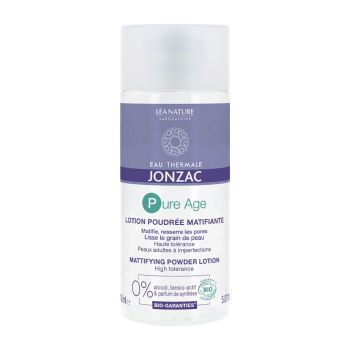 Pure Age Puder-Mattierungslotion Bio Thermalwasser Jonzac - Flasche mit 150ml