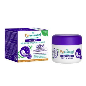 Puressentiel Entspannungs-Massagebalsam für Babys - 30 ml Tiegel