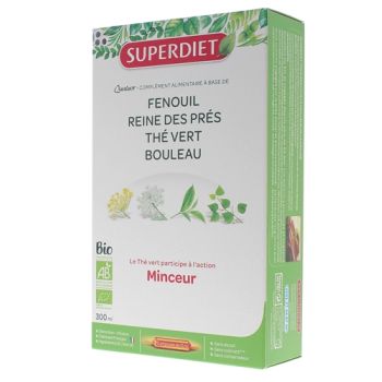 Quatuor Minceur bio Super Diet - 20 Ampullen