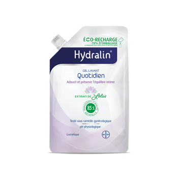 Quotidien Gel Waschmittel Hydralin - Öko-Nachfüllpackung von 400 ml