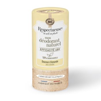 Mein natürliches Deodorant mit Bio-Mandelduft Respectueuse - Stick mit 50g