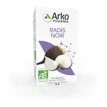 Arkogélules Schwarzer Rettich bio Arkopharma - Packung mit 130 Kapseln