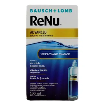 ReNu Advanced Solution multifunktionale Kontaktlinsen Bausch Lomb - Flasche mit 100 ml