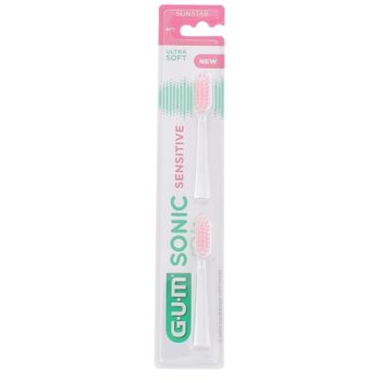 Sonic Sensitive Recharge Zahnbürste ultra weich Zahnfleisch - 2 Bürstenköpfe