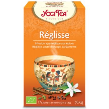 BIO Lakritz Yogi Tea - Box mit 17 Beuteln