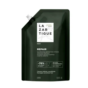 Repair Shampoo - intensive repair Lazartigue - eco-refill of 500ml