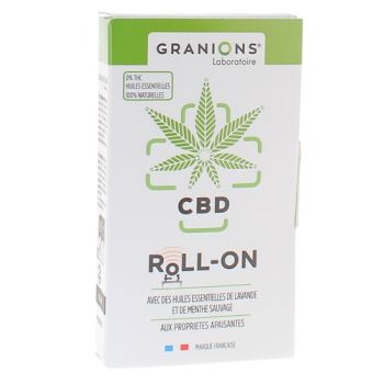 Beruhigender CBD-Roll-on mit ätherischen Ölen Granions - Roll-on von 5 ml