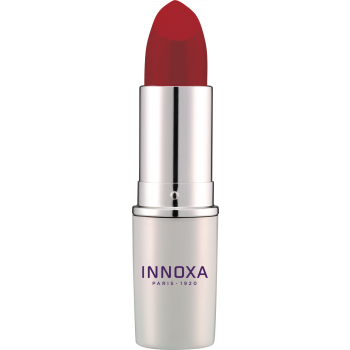Satin Lippenstift inno'lips 401 Couture Rot Innoxa - Tube mit 3,5 g