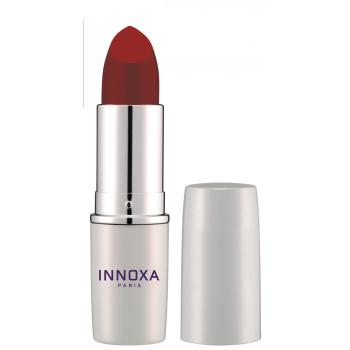 Satin Lippenstift inno'lips 404 Siena Rot Innoxa - Tube mit 3,5 g