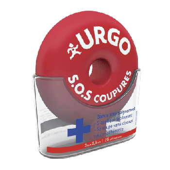 S.O.S Schnittband Urgo - Band von 3 m x 2,5 cm
