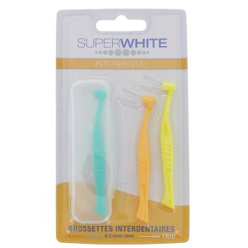 Interdentalbürsten Superwhite - 3 Bürsten