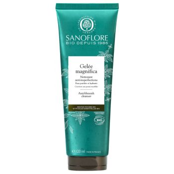 Magnifica Gelée Reinigungsgel gegen Unreinheiten bio Sanoflore - Tube mit 120 ml