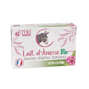 Seife mit Bio-Eselmilch und Eisenkraut MKL Green Nature - 100g Stück