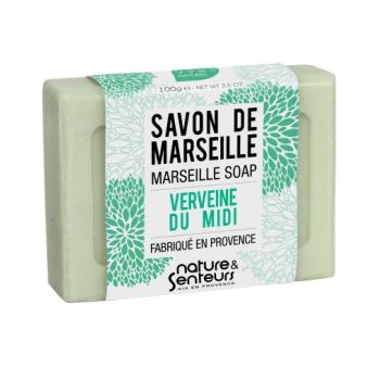 Marseiller Seife Verveine du Midi Nature & Senteurs - Stück von 100 g
