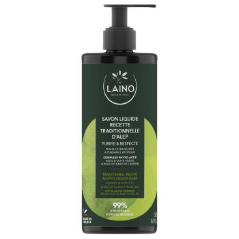Flüssige Aleppo-Seife Laino - Pumpflasche 500 ml