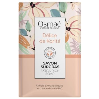 Überfettete Sheabutter-Seife Osmaé - 200 g Stück