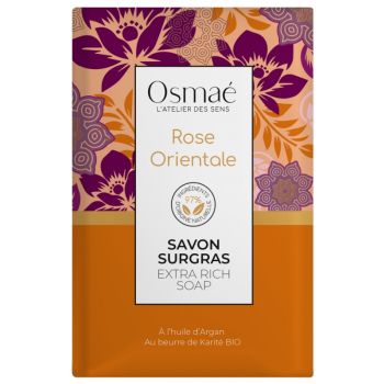 Überfettete Seife Rose Orientale Osmaé - 200 g Stück