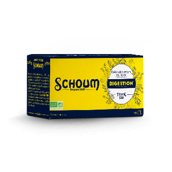 Schoum Bio-Kräutertee Verdauung - Box mit 20 Beuteln