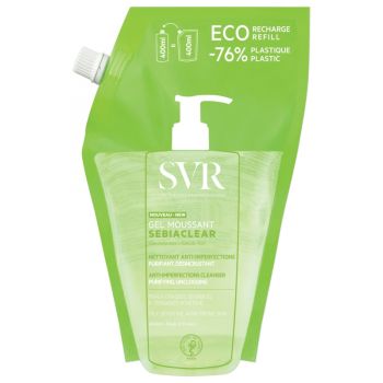 Sebiaclear Schäumendes Gel Eco-Nachfüllung SVR - Nachfüllpackung von 400 ml