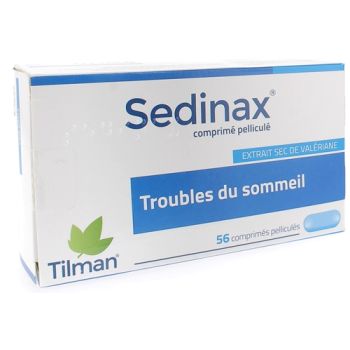 Sedinax Schlafstörungen - Packung mit 56 Filmtabletten