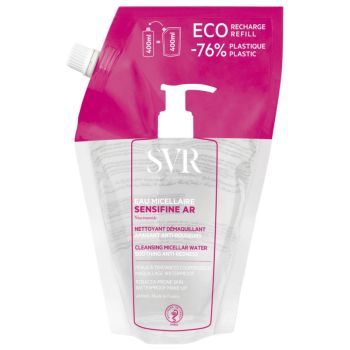Sensifine AR Mizellenwasser für empfindliche, zu Rötungen neigende Haut SVR - Nachfüllpackung mit 400 ml