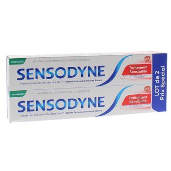 Sensodyne Zahnpasta für empfindliche Zähne - 2er-Pack mit 75 ml Tuben