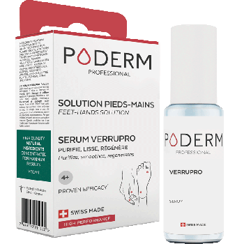 Verrupro Serum Lösung für Hände und Füße Poderm - Flasche mit 8 ml