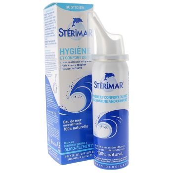 Physiologische Kochsalzlösung Hygiene und Komfort der Nase Stérimar - Spray mit 50 ml