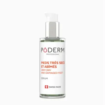 S&eacute;rum f&uuml;r sehr trockene und besch&auml;digte F&uuml;&szlig;e Poderm - Flasche mit 75 ml