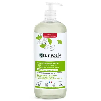 Duschshampoo für die ganze Familie Centifolia - Pumpflasche 1L