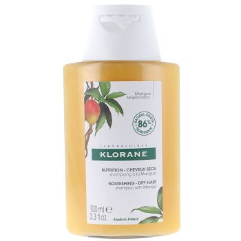 Mango-Shampoo für trockenes Haar Klorane - Flasche mit 100 ml