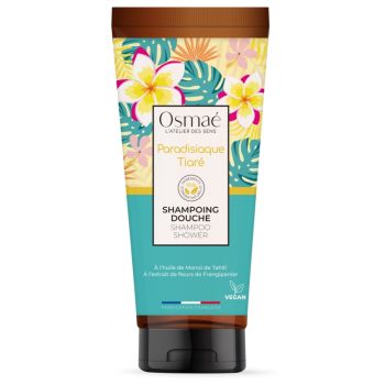 Shampoo-Duschgel Paradiesisch Tiaré Osmaé - Tube mit 200 ml