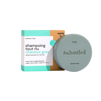 Festes Shampoo Bar für fettiges Haar Unbottled - 75g Stück