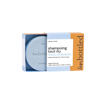 Festes Shampoo Bar für alle Haartypen Unbottled - 75g Stück