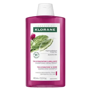 Shampooing Feuchtigkeit und Glanz Feigenkaktus Klorane - Flasche 400ml