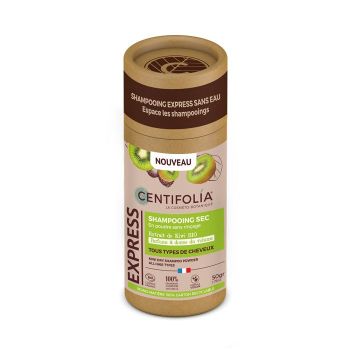 Bio Kiwi-Pulver-Trocken-Shampoo von Centifolia - 50g Dose